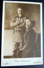 AK UNSER KAISERPAAR WILHELM II