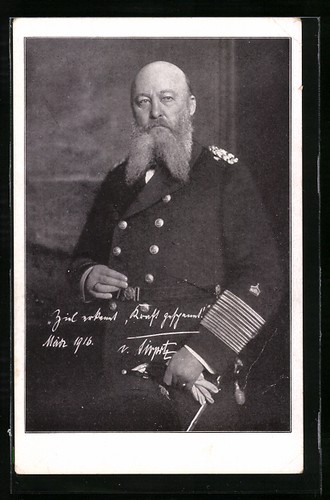 Admiral tirpitz in - ak,
