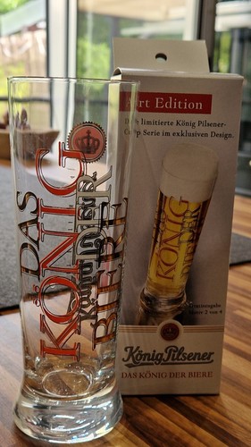 Bierglas könig pilsener 25 - bierglas,