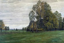 RUDOLF PROBST 1883 - 1960  "Hannover, bei der Lister Kirche" ,