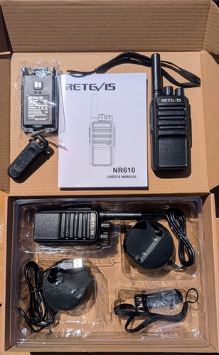 Retevis nr610 pmr446 - pmr446, set