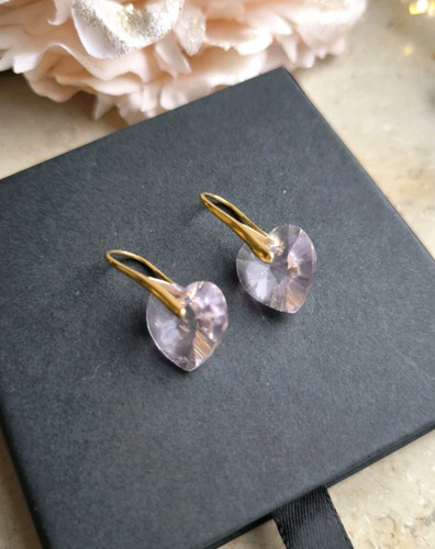 Ohrringe mit swarovski herz - swarovski,