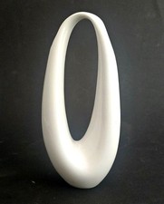 Beate Kuhn Rosenthal Vase Weiß 17 cm | Klassisches Design | Sammlerstück