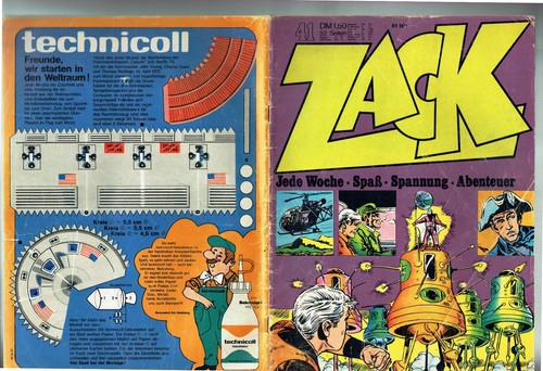 Zack 1972 nummer - zack, (koralle)