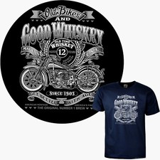 T-Shirt Motorrad Biker classic