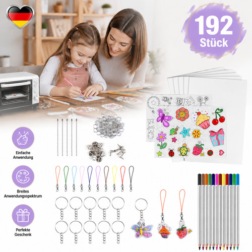 Schrumpffolie set 192 - schrumpffolie, stk