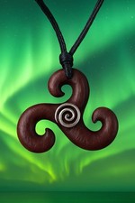 Anhänger Baum Spirale des