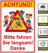 Schild, Achtung spielende