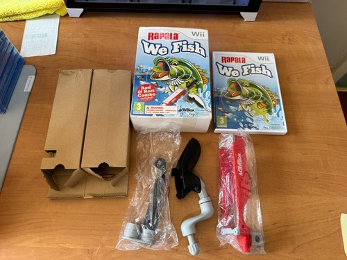 Rapala fish boxed with - with, rod