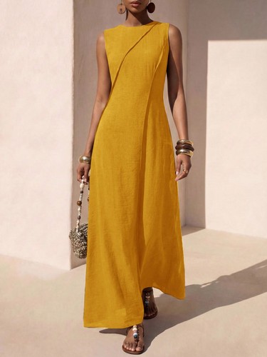 Langes damenkleid bordeaux - langes,