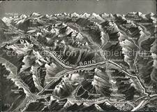 Albulabahn uebersichtskarte