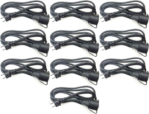 10x schuko außen - 10x,