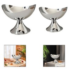 Moderne Obstschale aus Metall