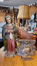 Antike Holzstatue