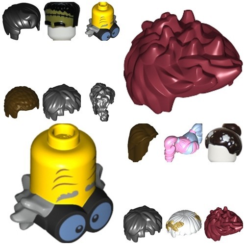 Lego haare perücke - lego®,