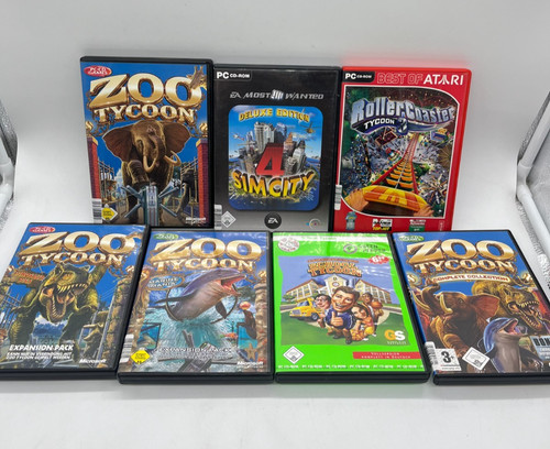 Zoo rollercoaster tycoon - pc,