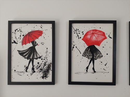 Set romantik frau pop art - frau,