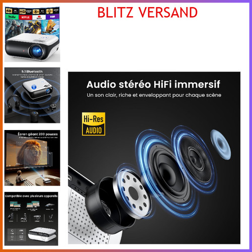 Happrun mini beamer 4k - happrun, h1