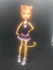 Monster High Puppe Toralei Fearleader Cheerleader 2011 Wie Neu