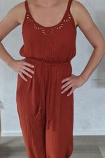 Jumpsuit Damen Schlaghose 70 80 er Jahre Style Blogger Sommer Einteiler Urlaub 