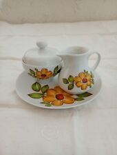 HW WINTERLING Marktleuthen Bavaria Zuckerdose Milchkännchen Kuchenteller