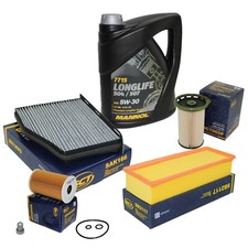 Inspektionspaket Filterset VW