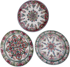 3 Stück Keramikteller Handarbeit Punze ASN Anton Schreiner Nabburg und sign.#300