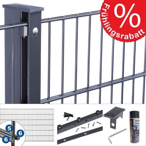 Doppelstabmattenzaun
