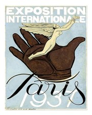 Vintage 1937 Ausstellung Paris