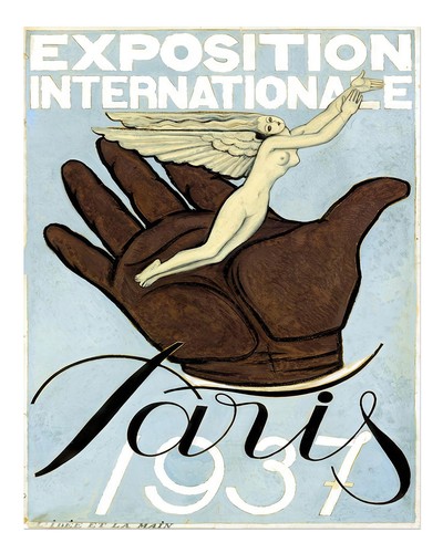 Vintage 1937 ausstellung paris - vintage,