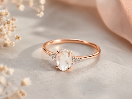 375 gold ring aus - 375, roségold
