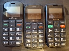 3x Artfone Seniorenhandy (C1