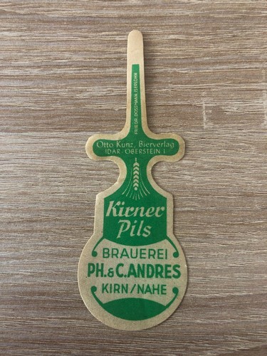 Bieretikett brauerei andres - bieretikett,