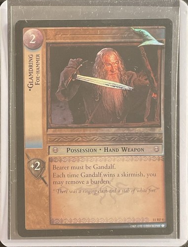 Lotr tcg glamdring - lotr,