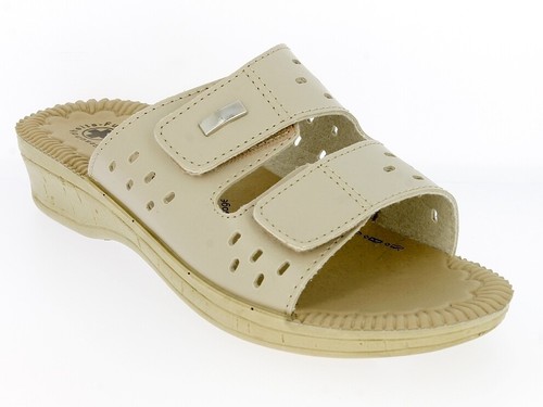Damen pantolette hausschuhe - pantolette,