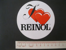 I LOVE REINOL Sticker Aufkleber Reklame Werbung