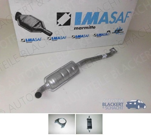 Imasaf auspuff mitteltopf für - imasaf,