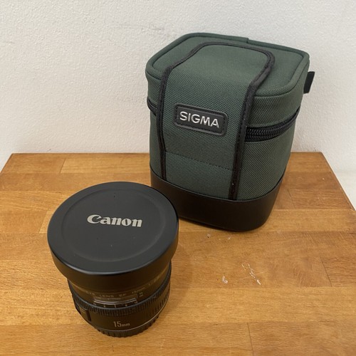 Canon fisheye objektiv - objektiv, 15mm