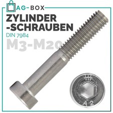 Zylinderschrauben DIN 7984