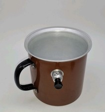 DDR Alu Milchtopf Pfeifkessel