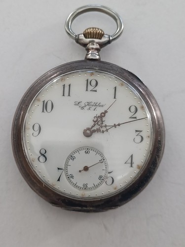 Omega taschenuhr silber 800 - silber,