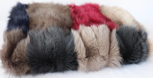 Pelzdecke blaufuchs pelz - pelzdecke,