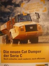 CAT  CATERPILLAR  BAUMASCHINEN