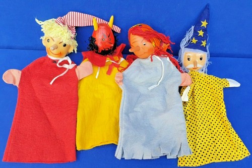 Konvolut holzkopf handpuppen - konvolut,