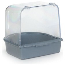 Beeztees Badehaus grau 13x13cm