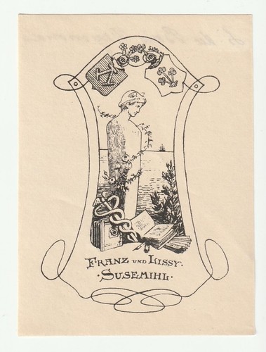 Bois reymond exlibris - l.,