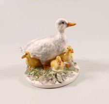 Nymphenburg Gans mit Küken