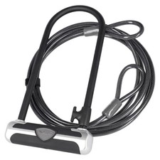 XLC Bügelschloss U-Lock Security-Level 8 115x230mm + Schlaufenkabel 120cm
