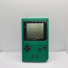 Nintendo Game Boy Pocket Konsole grün - defekt - Bastler