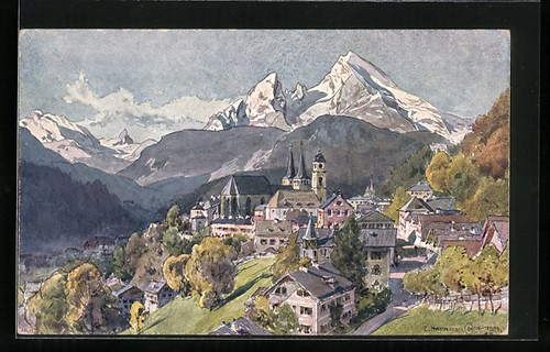 Künstler edward harrison - künstler-ak,